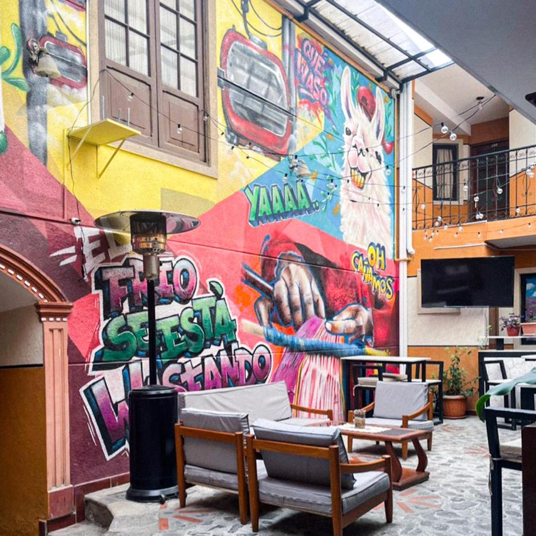 The Hidden House Hostel 拉巴斯 外观 照片